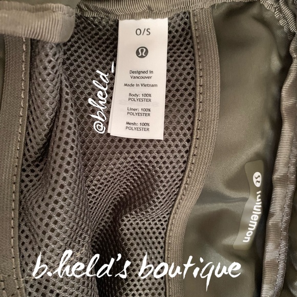 lululemon Everywhere Belt Bag *Extended Strap Carob Brown/Black OS New NWT - Picture 13 of 14
